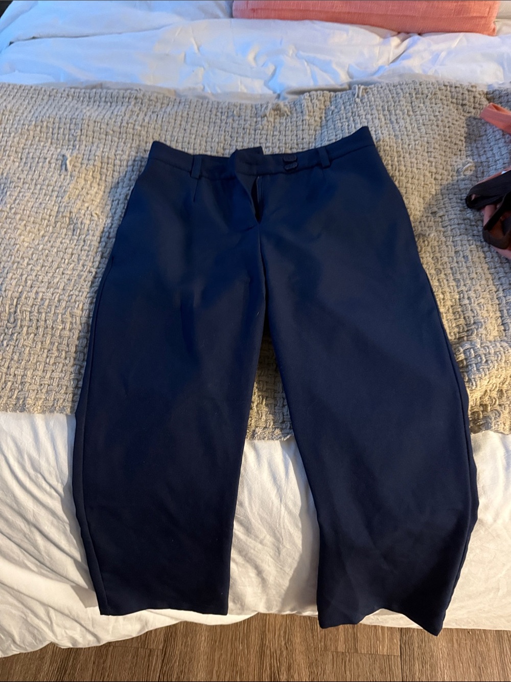 Walter Baker Navy Men's Dress Pants - Tailored Straight Leg